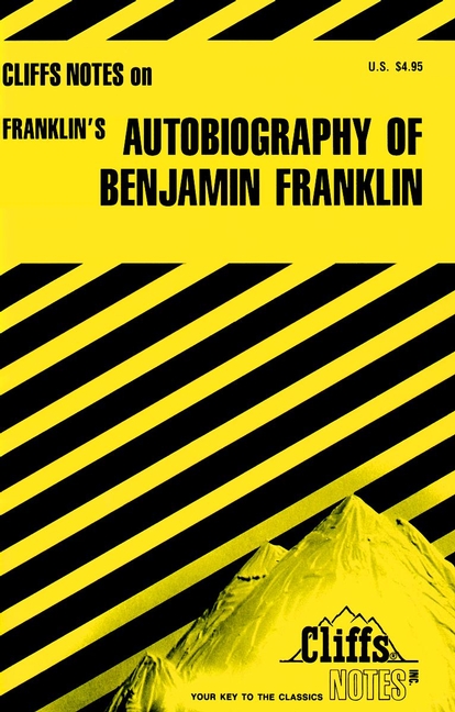 Cover image for CliffsNotes on Franklin's Autobiography of Benjamin Franklin